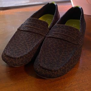 Rothy’s The Driver chocolate spot loafer size 10 EUC